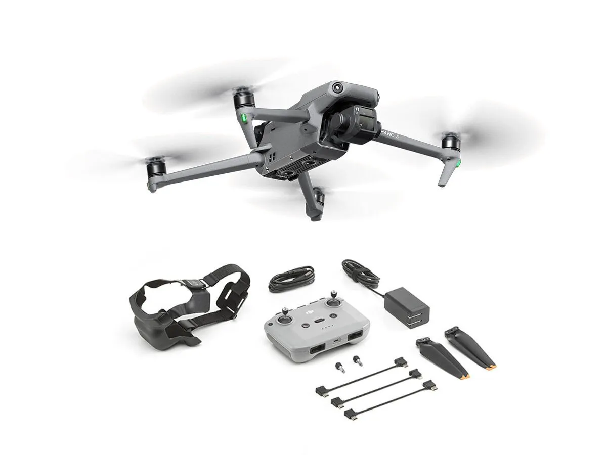 DJI Mavic 3 drone from the Bless Films rental fleet